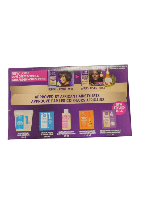 Dark and lovely kit défrisant 