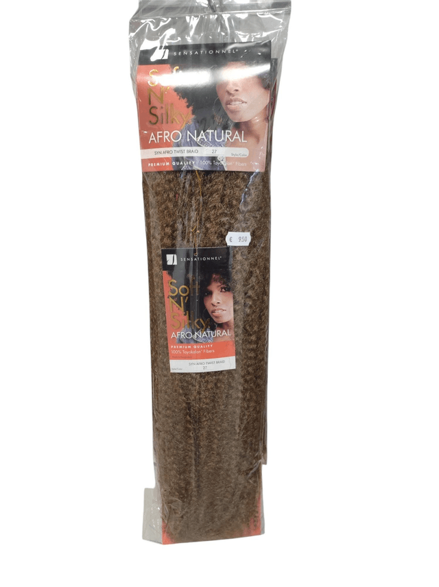 Afro natural twist braid