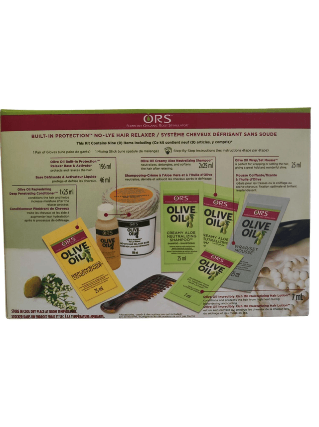 Kit défrisant olive force supplémentaire
