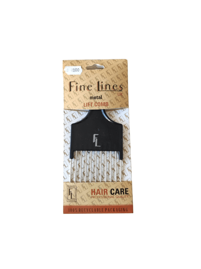 Peigne afro metal